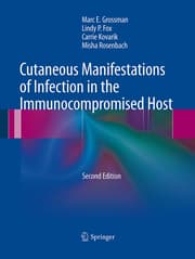 Cover von Cutaneous Manifestations of Infection in the Immunocompromised Host