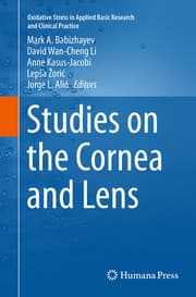 Cover von Studies on the Cornea and Lens