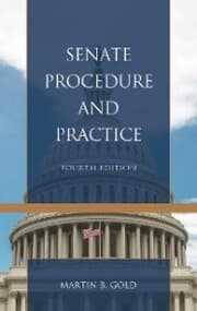 Cover von Senate Procedure and Practice