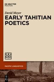 Cover von Early Tahitian Poetics