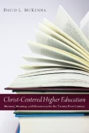 Cover von Christ-Centered Higher Education