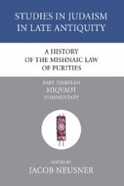 Cover von A History of the Mishnaic Law of Purities, Part 13