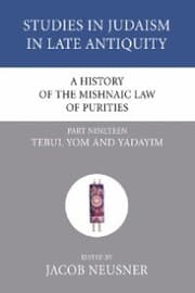 Cover von A History of the Mishnaic Law of Purities, Part 19