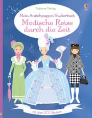 Cover von Mein Anziehpuppen-Stickerbuch: Modische Reise durch die Zeit