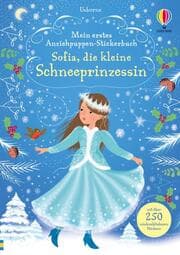Cover von Mein erstes Anziehpuppen-Stickerbuch - Sofia, die kleine Schneeprinzessin