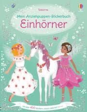 Cover von Mein Anziehpuppen-Stickerbuch: Einhörner