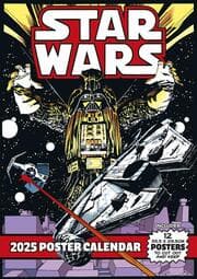 Cover von Pyramid - Star Wars Classics 2025 Posterkalender, 29,7x42cm, Kalender mit ikonischen Star-Wars-Motiven, je Monat ein Poster
