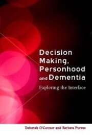 Cover von Decision-Making, Personhood and Dementia