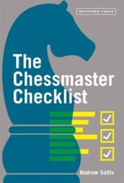 Cover von The Chessmaster Checklist