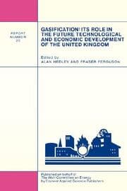 Cover von Gasification: Its Role in the Future Technological and Economic Development of the United Kingdom