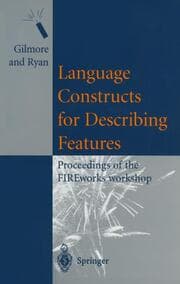 Cover von Language Constructs for Describing Features