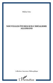 Cover von Nouvelles études sur l'idéalisme allemand