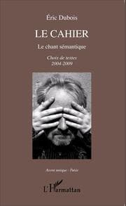Cover von Le cahier