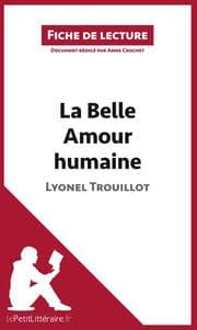 Cover von La Belle Amour humaine de Lyonel Trouillot (Fiche de lecture)