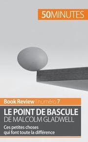Cover von Le point de bascule de Malcolm Gladwell