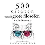 Cover von 500 citaten van de grote filosofen van de 20e eeuw