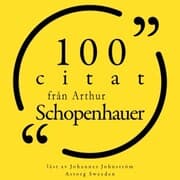 Cover von 100 citat från Arthur Schopenhauer