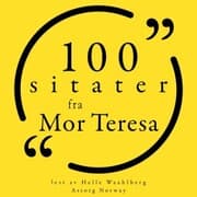 Cover von 100 sitater fra mor Teresa