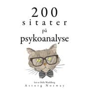 Cover von 200 sitater i psykoanalyse