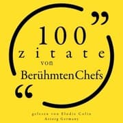 Cover von 100 Zitate von berühmten Chefs