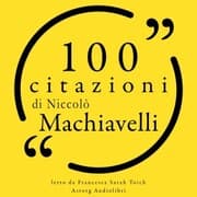 Cover von 100 citazioni di Nicolas Machiavelli