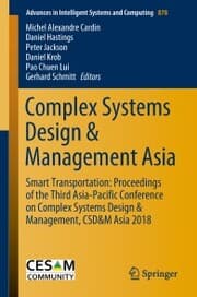Cover von Complex Systems Design & Management Asia