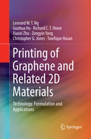 Cover von Printing of Graphene and Related 2D Materials