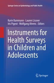 Cover von Instruments for Health Surveys in Children and Adolescents