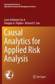 Cover von Causal Analytics for Applied Risk Analysis