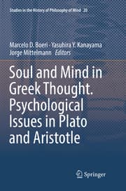 Cover von Soul and Mind in Greek Thought. Psychological Issues in Plato and Aristotle