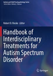 Cover von Handbook of Interdisciplinary Treatments for Autism Spectrum Disorder