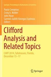 Cover von Clifford Analysis and Related Topics