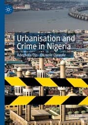 Cover von Urbanisation and Crime in Nigeria
