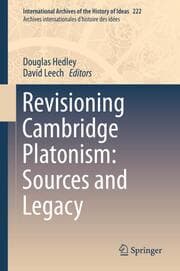 Cover von Revisioning Cambridge Platonism: Sources and Legacy