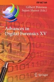 Cover von Advances in Digital Forensics XV