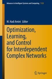 Cover von Optimization, Learning, and Control for Interdependent Complex Networks