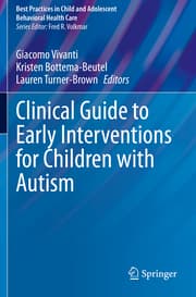 Cover von Clinical Guide to Early Interventions for Children with Autism