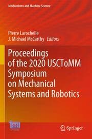 Cover von Proceedings of the 2020 USCToMM Symposium on Mechanical Systems and Robotics