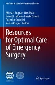 Cover von Resources for Optimal Care of Emergency Surgery