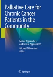 Cover von Palliative Care for Chronic Cancer Patients in the Community