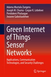 Cover von Green Internet of Things Sensor Networks