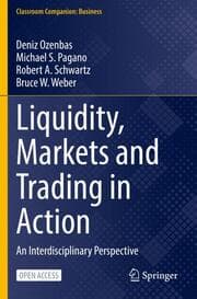 Cover von Liquidity, Markets and Trading in Action