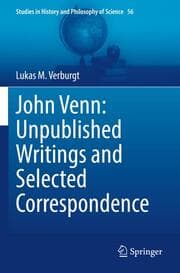 Cover von John Venn: Unpublished Writings and Selected Correspondence
