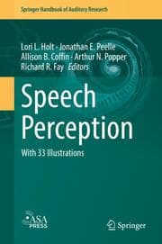 Cover von Speech Perception