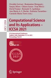 Cover von Computational Science and Its Applications - ICCSA 2021