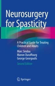 Cover von Neurosurgery for Spasticity