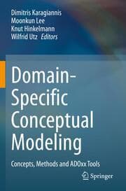 Cover von Domain-Specific Conceptual Modeling