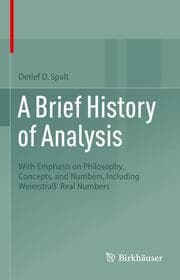 Cover von A Brief History of Analysis