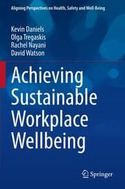 Cover von Achieving Sustainable Workplace Wellbeing
