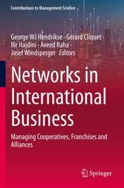 Cover von Networks in International Business